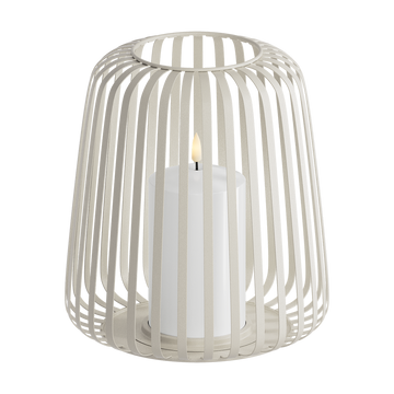 LED Laterne Ø 20 x 22 cm Sand