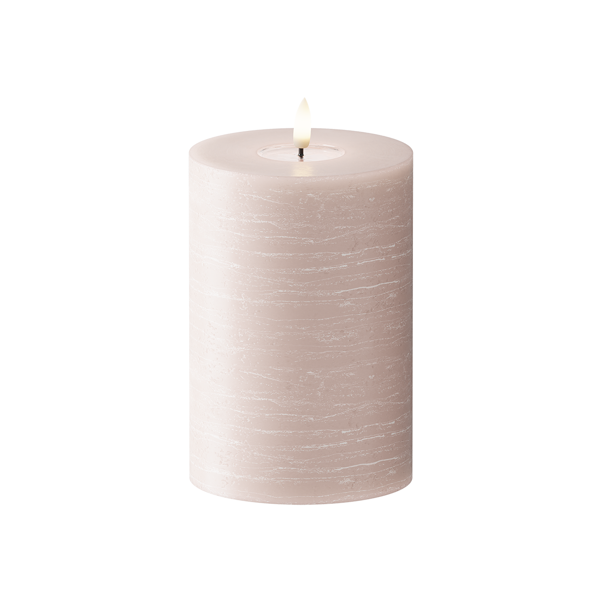 LED Blokklys WetLook Ø 10 x 15 cm Rosa