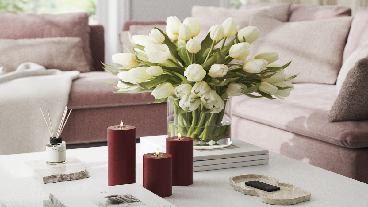 Naturlig tro LED Blokker lys med Wetlook ™ Design