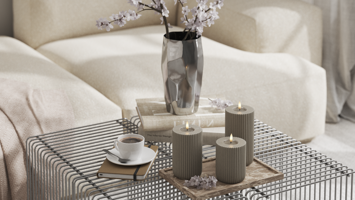 Naturlig tro LED Form med Wetlook ™ -design
