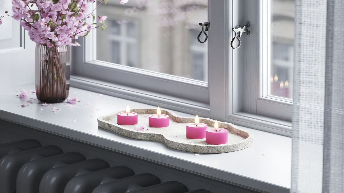Praktisk timerfunktion till din LED Värmeljus