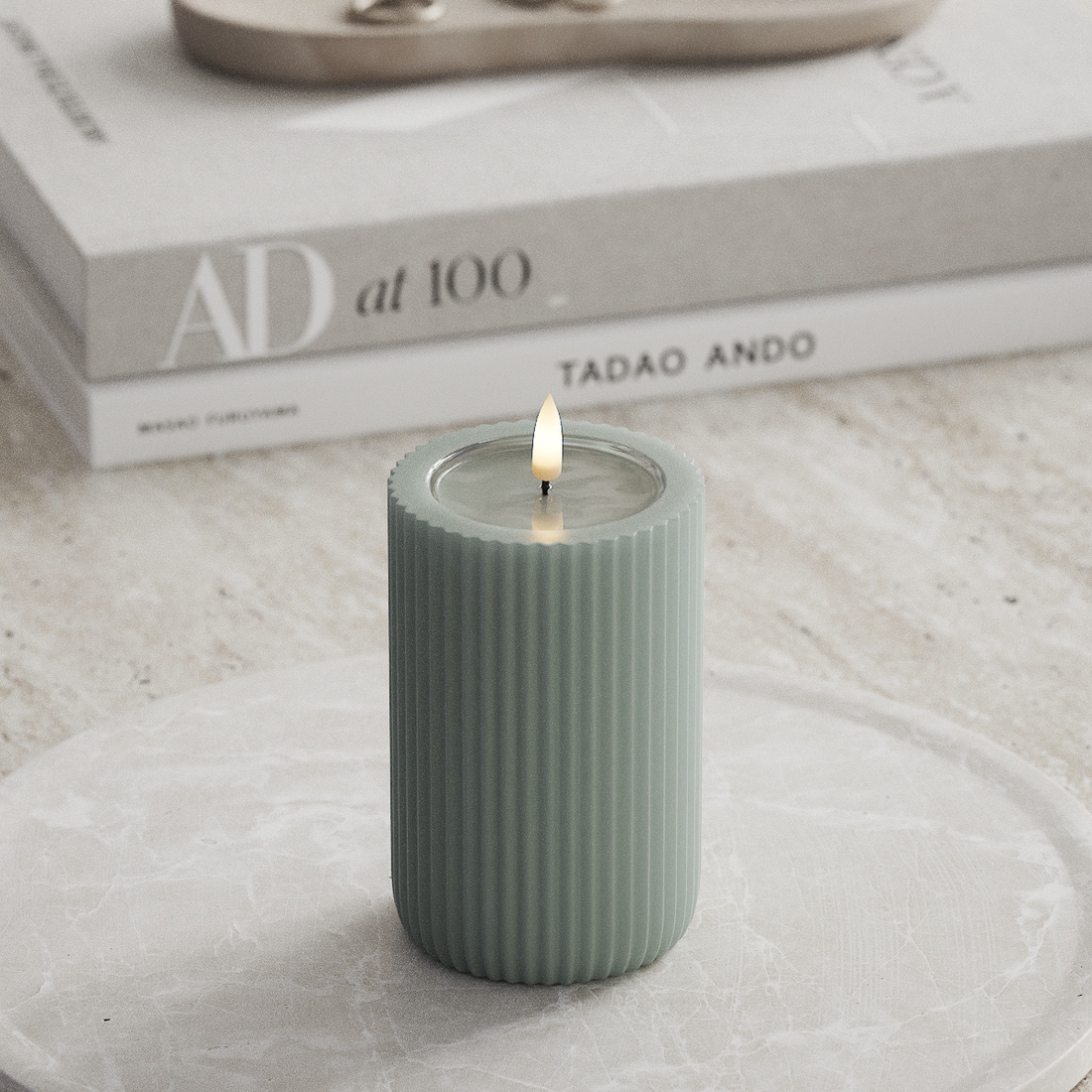 Deluxe Homeart Unique LED soonvalgusti D 8 x 12,5 cm Salveiroheline unique soone tuli 3